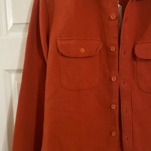 Heavyweight chamois workshirt for men, J.Crew